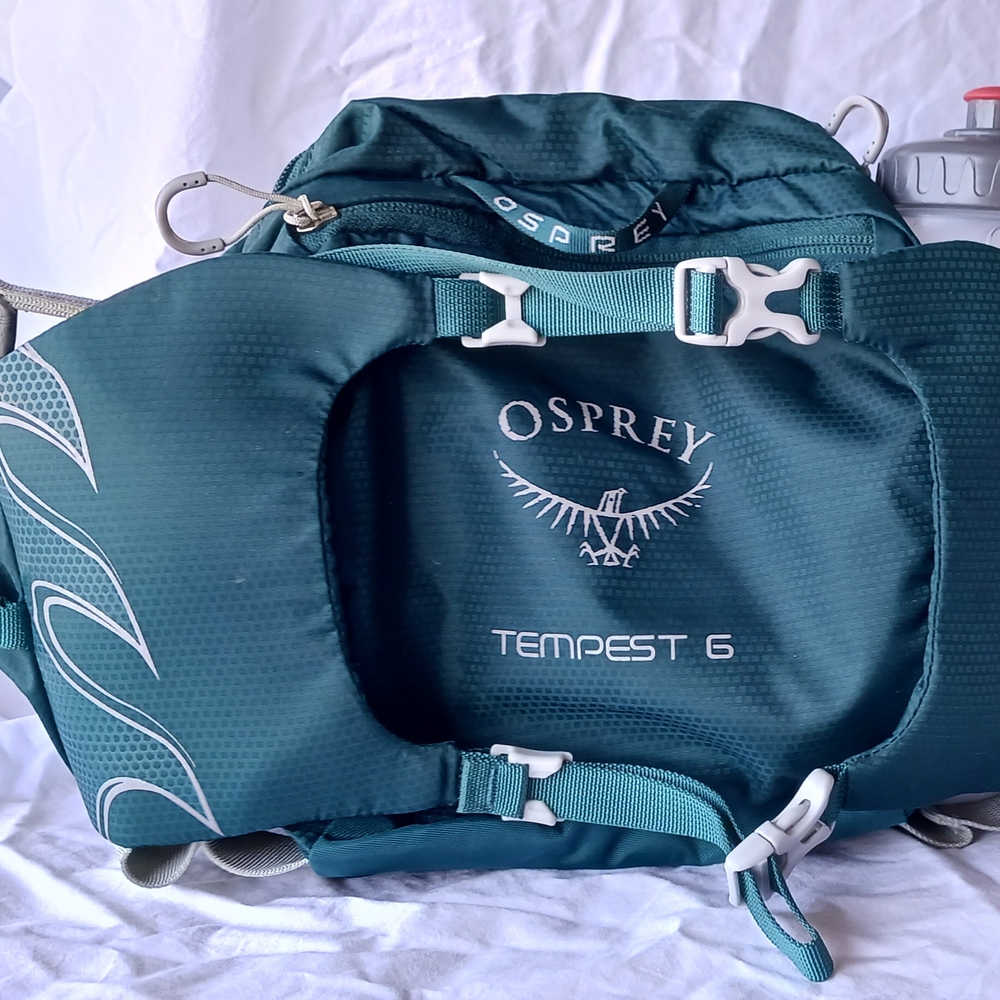 Osprey Tempest 6 Teal Waist Pack W/Waterbottle